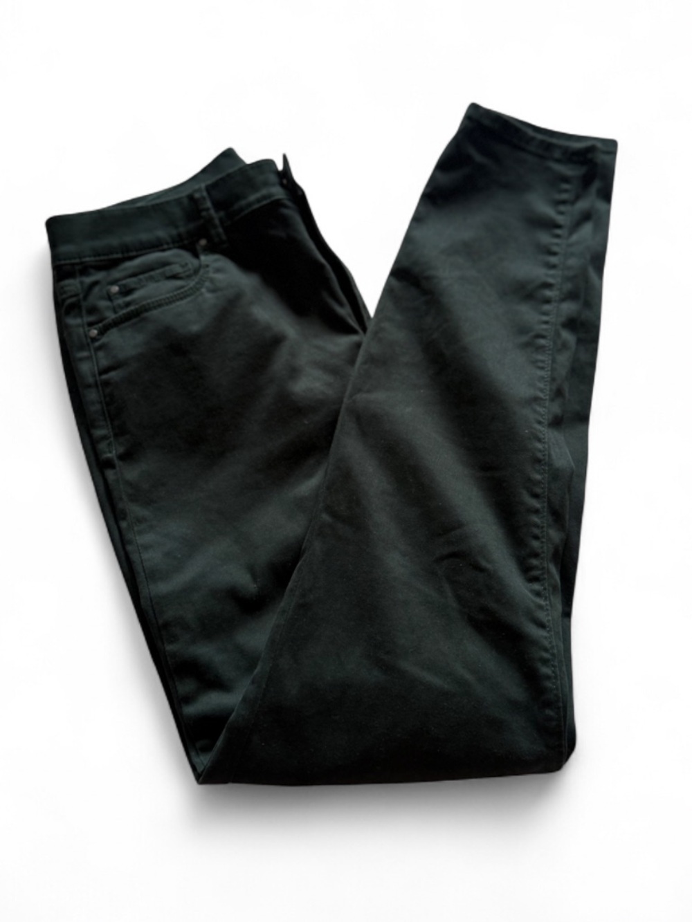 Ann Taylor The High Rise Skinny Dark Green Pants